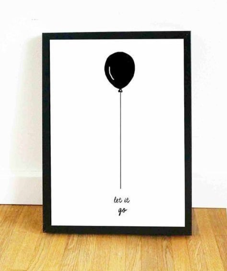 LET IT GO QUOTE – QUOTES WALL ART