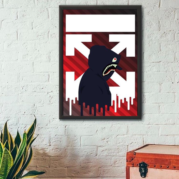 BAPE HYPE BEAST WALL HANGING – DIGITAL WALL ART