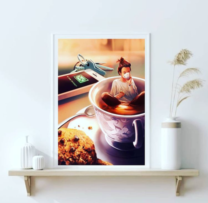 TEA LOVER WALL HANGING – SINGLE WALL ART
