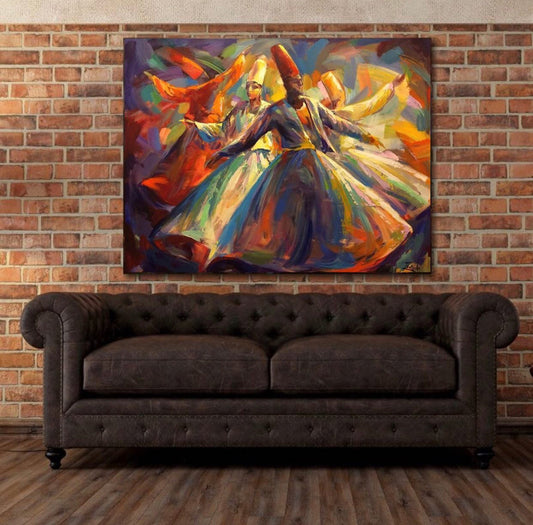 SUFI DERVISH – SUFISM WALL ART CANVAS