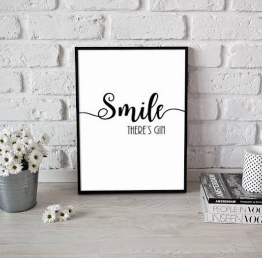 SMILE QUOTE – QUOTES WALL ART