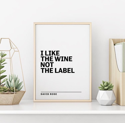 DAVID ROSE QUOTE – QUOTES WALL ART