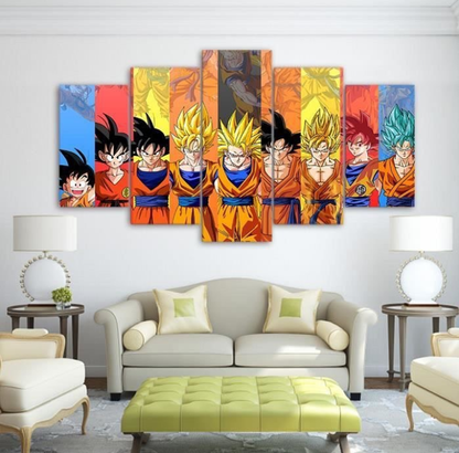 CARTOON ART – 5 PANEL SET – CARTOON WALL ART