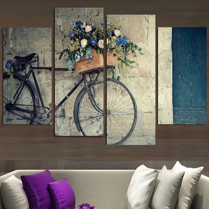 BICYCEL – 4 PANEL SET – Homez Decorz