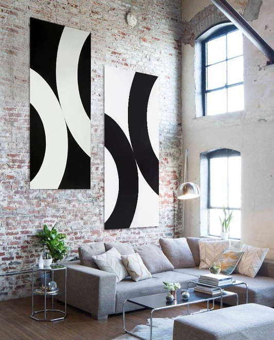 BOLD MARKER LINES – 2 PANEL SET