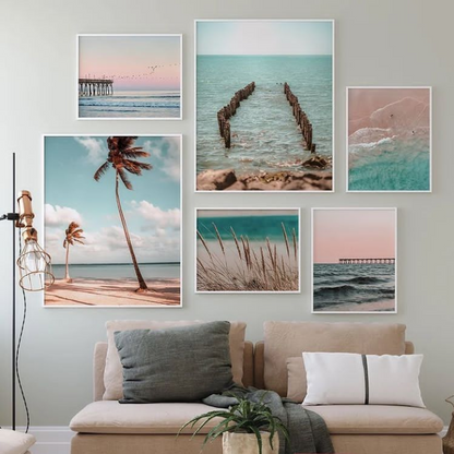 BEACH VIEW – 6 PANEL SET