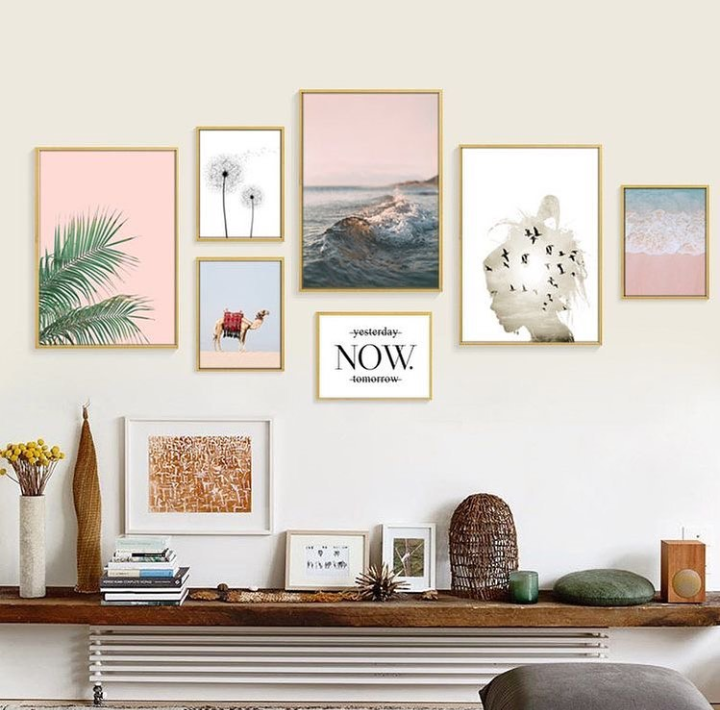 CAMEL BIRDS BEACH – 7 PANEL SET