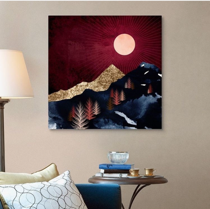 AUTUMN NIGHT WALL HANGING – SINGLE WALL ART