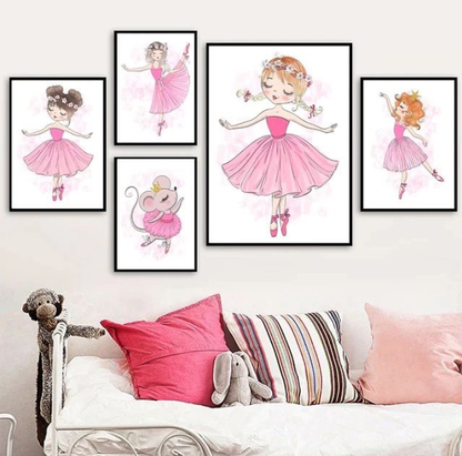 SALSA DANCE DOLLS – 5 PANEL SET