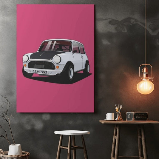 Mini Cooper S 1965 - Wall Art