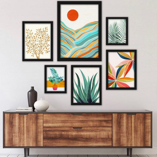 FLORAL DECOR SETUP – 6 PANEL SET – FLORAL ART