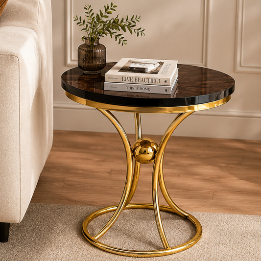 Luxury Gold Accent Table