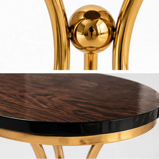 Luxury Gold Accent Table