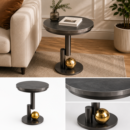HaloLux Round Side Table