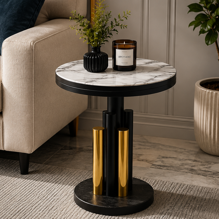 Nova Pillar Side Table