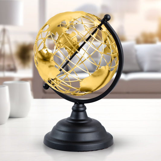 Metal Globe Golden