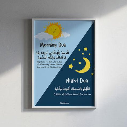 Morning & Night Duas for Kids
