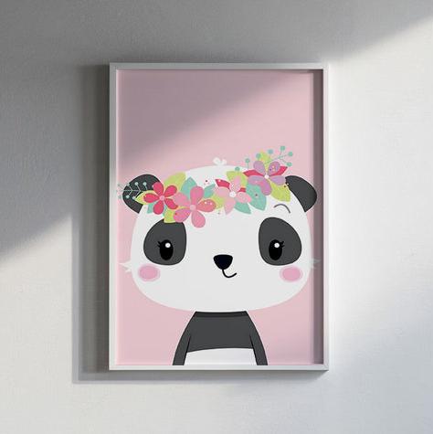 Blooming Panda