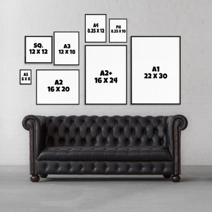 DARK AESTHETIC WALL ART – SINGLE WALL ART