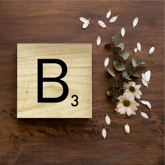 SCRABBLE LETTER “B”