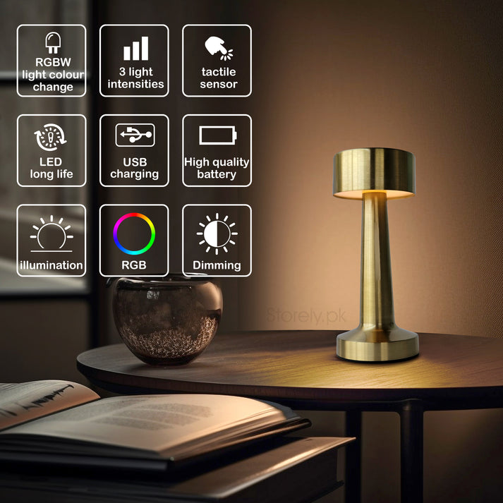 Metal lamp Rechargeable