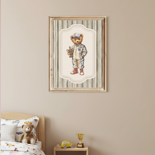 Vintage Kids Room Art