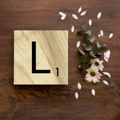 SCRABBLE LETTER “L“
