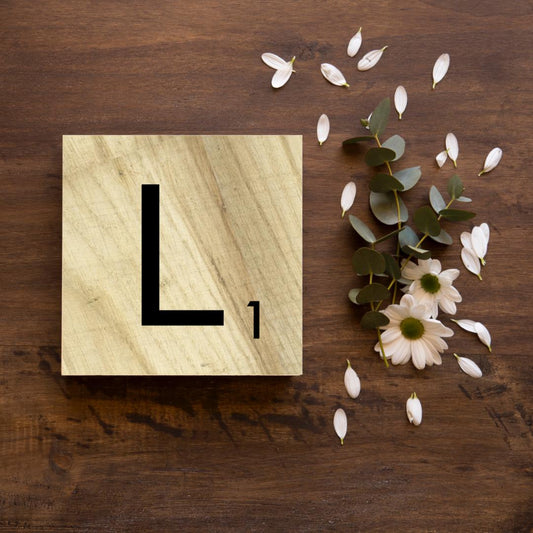 SCRABBLE LETTER “L“