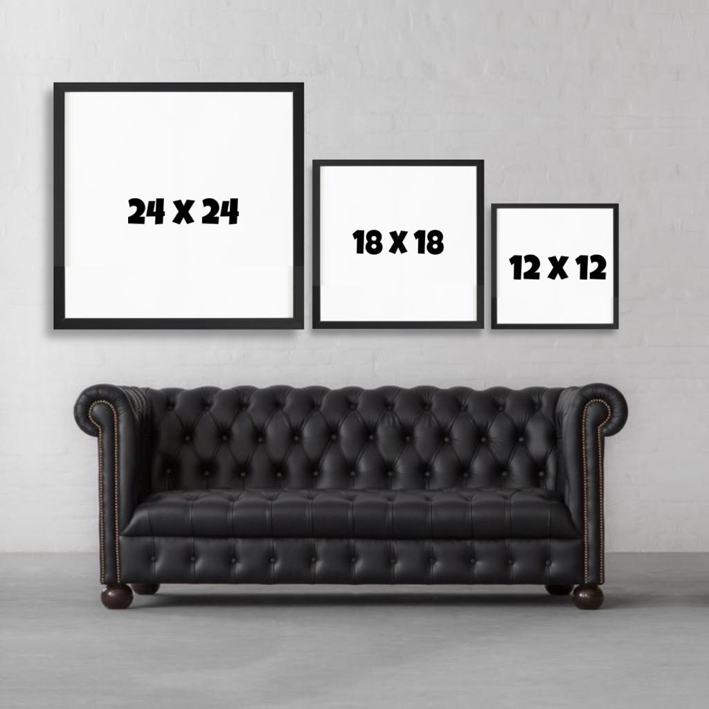 WHITE HORSE WALL HANGING – SINGLE WALL ART