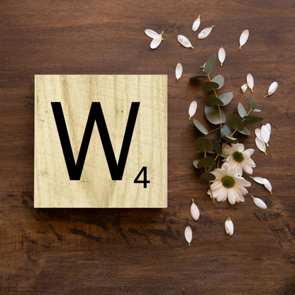 SCRABBLE LETTER “W”
