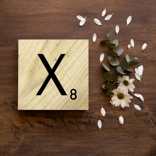 SCRABBLE LETTER “x”