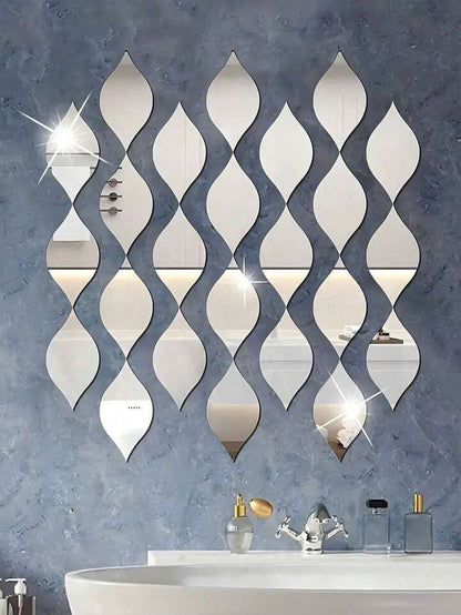 Sharp Mirror Edge Wall Art