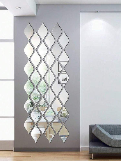Sharp Mirror Edge Wall Art