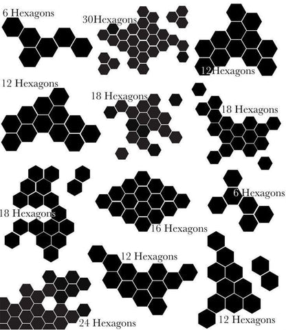 HEXA Mirror Wall Art