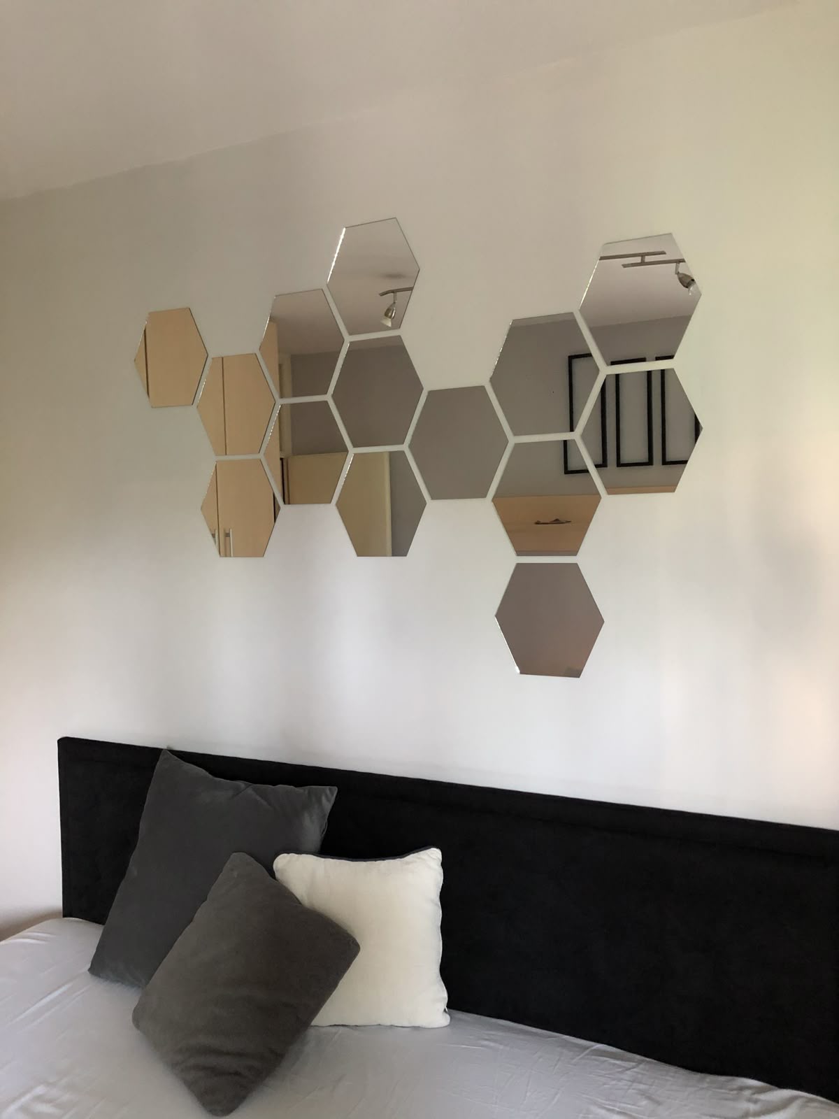 HEXA Mirror Wall Art