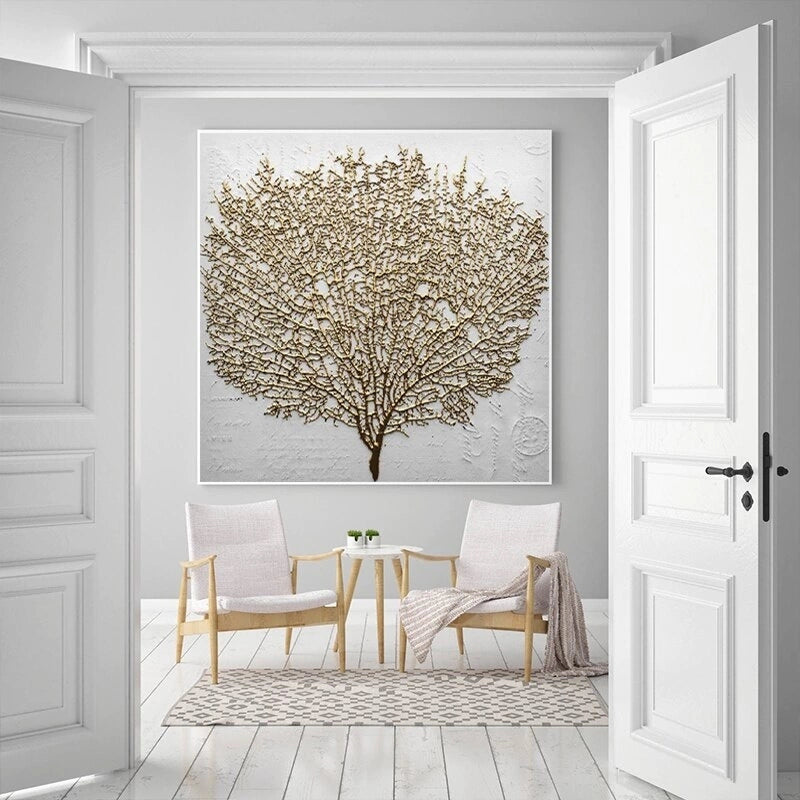 Abstract Decorative Tree Frame