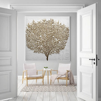 Abstract Decorative Tree Frame