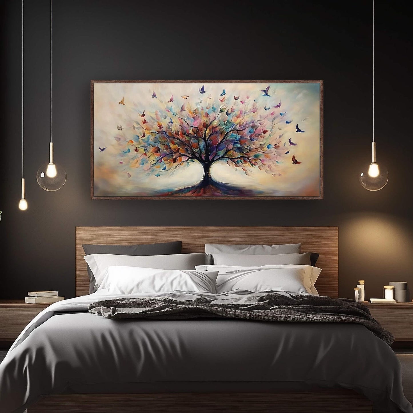 Yaggudrasal Tree Canvas Abstract Art