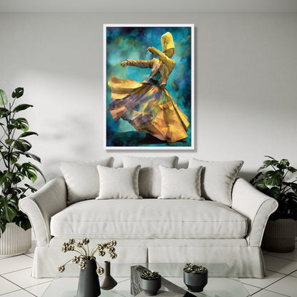 Whirling Dervish Canvas Print