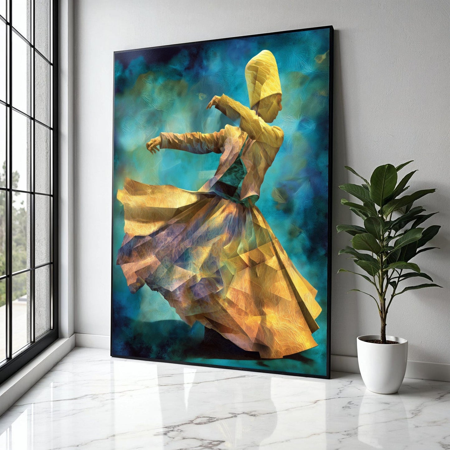 Whirling Dervish Canvas Print