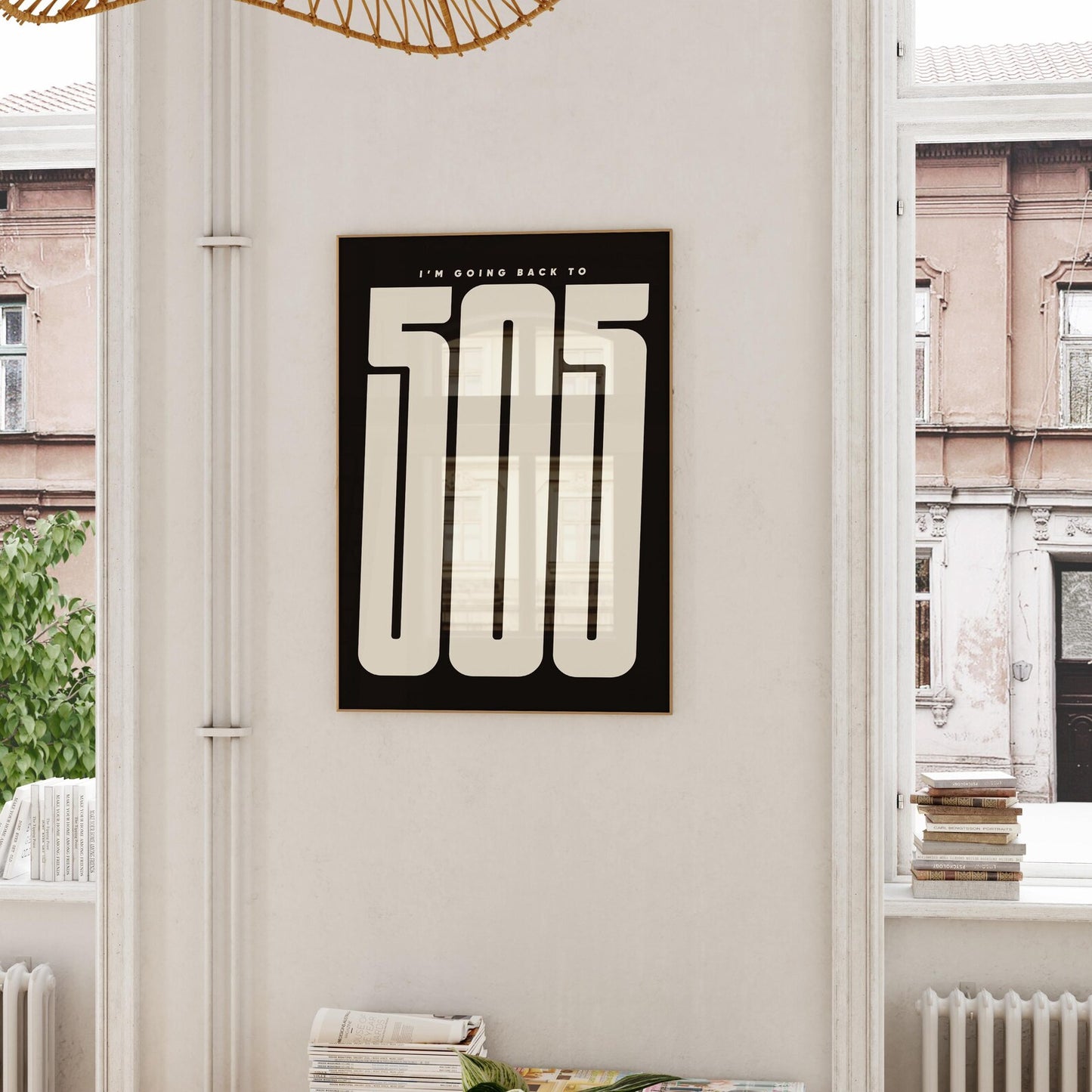 505 Poster – Minimalist Music