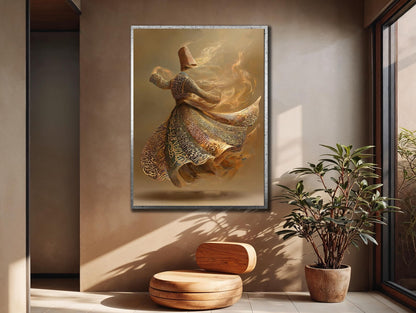 Whirling Dervish Dance Canvas Art