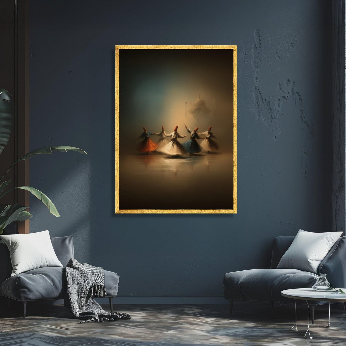Whirling Dervishes Dance Canvas