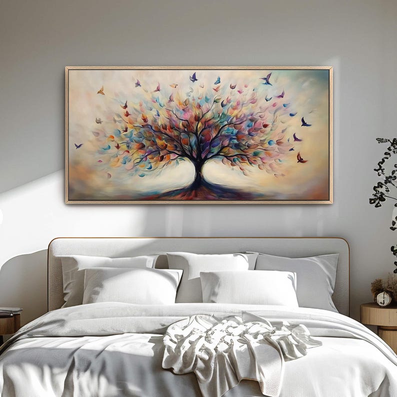 Yaggudrasal Tree Canvas Abstract Art