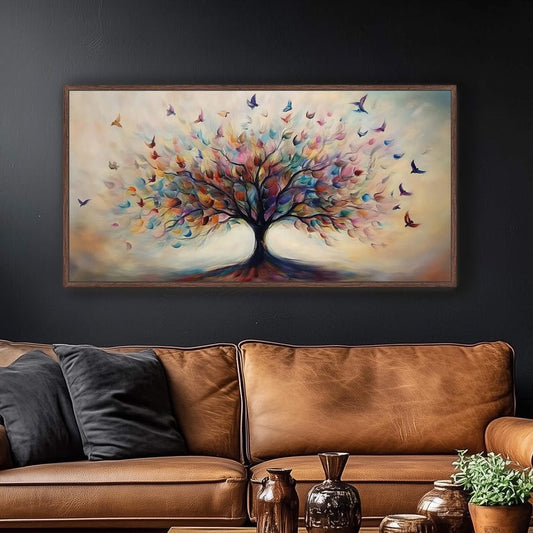 Yaggudrasal Tree Canvas Abstract Art