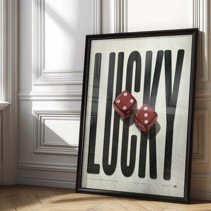 LUCKY Style Wall Art Frame