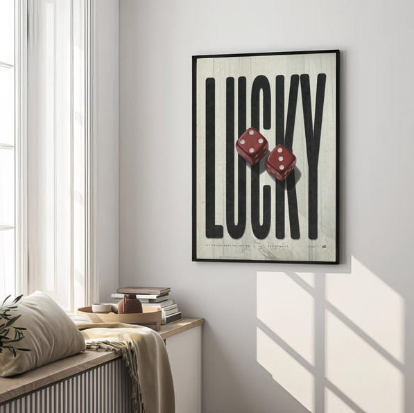 LUCKY Style Wall Art Frame