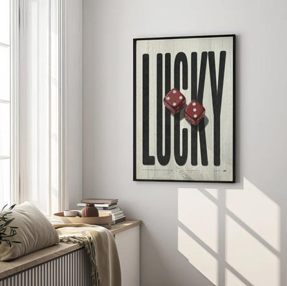 LUCKY Style Wall Art Frame