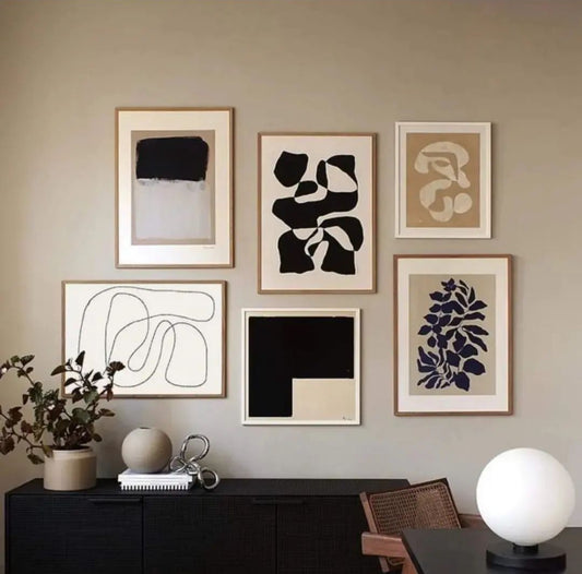 Minimal wall art set
