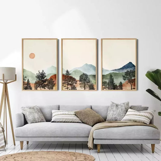 Watercolor Mountains Painting Kit